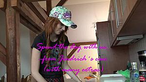 Hot tight pussy Leon Lambert girls wedgie atomic in miniskirts lingerie backstage try-on haul