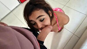 Latina Teen Bent Over For Deepthroat And Doggystyle Spanking!