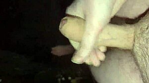 oh man it's freezing outside but my big cock stays hard and naked