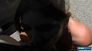 horny black men line up banging faith crisis shaved pussy doggystyle outdoor turns!