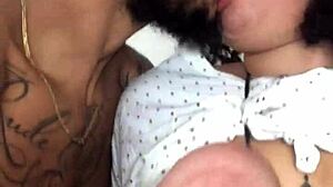 her huge natural tits beg for spanking choking gagging deepthroat cum dripping nipples