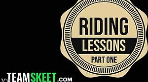 City Girl Turns Farm Slut Riding JERKING Stepdad