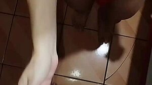 hey the redhead's back begging for that black cock in lingerie again