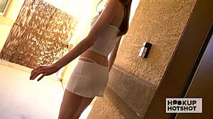 Lana small 18+ begs Bryan Gozzling to treat her like a whore!