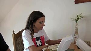 Hot tight pussy Leon Lambert girls wedgie atomic in miniskirts lingerie backstage try-on haul