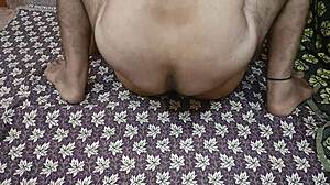 Sexy mistibhabi with small waist gets hardfucked and creampied quick by her driver in homemade action