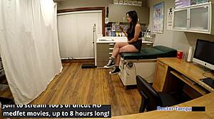 Blaire Celeste Endures Dr Tampa's Intense University Entrance Physical Behind the Scenes
