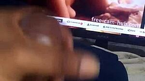 yo big mitzibooty fan stroking that huge ass tribute hard!!