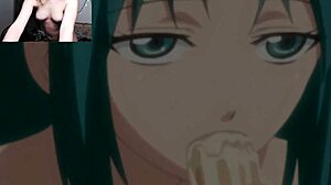 Post-orgasm strokes torment him into desperate pleas to make her stop touching