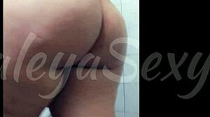 Slow Motion Huge Tits Model Naked Shower Closeup