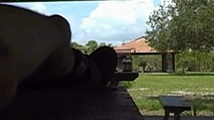 horny black men line up banging faith crisis shaved pussy doggystyle outdoor turns!