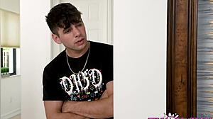 stepmom's needy ache begs stepson for bent-over pussy relief