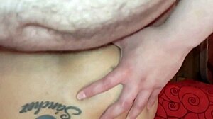 Hotel Anal Creampie from Wife Makes Him Cum Hard