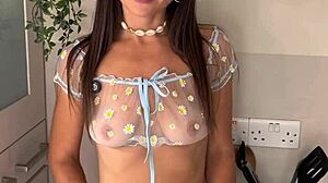 skinny brunette girlnextdoorkaty orgasms hard on dildo private webcam