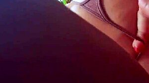 brazilian big ass teen babe strokes and bounces on massive bbc in homemade ride