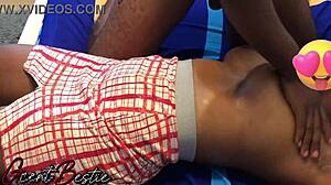 passionate homemade breast massage builds steamy romance