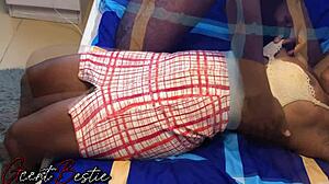 passionate homemade breast massage builds steamy romance