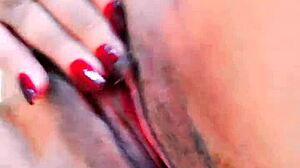 virgin latina teen milla santiago masturbates her tight pussy