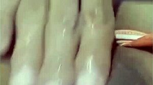 Hubby's Cousin Caught Me Masturbating - Couldn't Resist Giving Him Pussy.