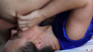 French Amateur Sucks Cock Ass to Mouth in Tight Lycra Dress!