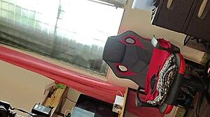 he spies stepmom masturbating then pounds her wet pussy and blasts ass cum