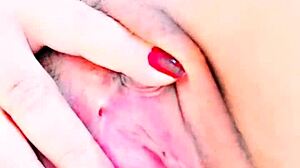 virgin latina teen milla santiago masturbates her tight pussy