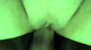 Amateur ebony bunny with braces bent over bedroom fucked by monster cock