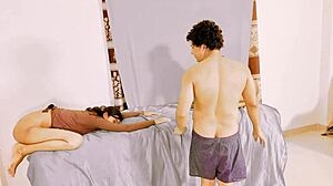 my step sis and bestie stroke my throbbing cock