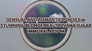 curvy bushy ivana gags on chad's thick cock before wild cowgirl ride