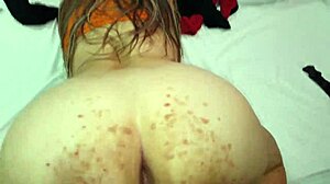 blonde latina cums wildly bent over big ass doggystyle