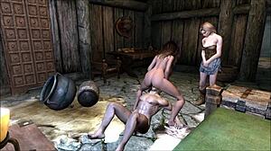 damn check out farrah getting pounded by that muscular bodybuilder in comic fantasy!