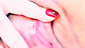 virgin latina teen milla santiago masturbates her tight pussy