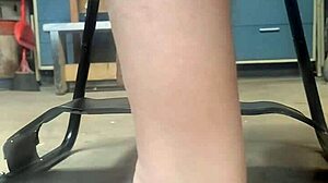 watch her bounce on that huge hankey's dildo chair 🍑🔥😩