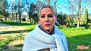 victoria's big-titted cougar fantasies unfold in lingerie part 1