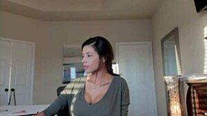 i tease you hard with my huge fake tits and wet pussy