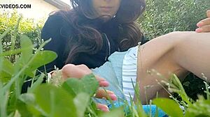 hey whore, you pissing and burping in that public park sans panties?