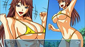 Bikini wife gets captured on video showing off her curves in episode 1 outdoor tease and play