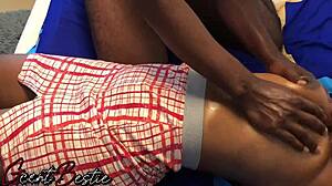 passionate homemade breast massage builds steamy romance