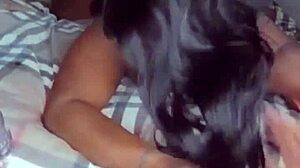 my lil stepsis tests my black cockk