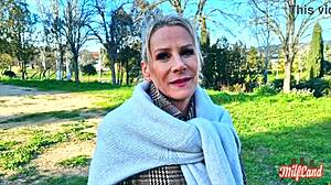 victoria's big-titted cougar fantasies unfold in lingerie part 1