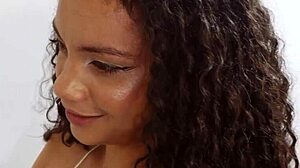 sexy latina tries tying me up but i dominate her pussy instead