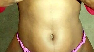 Mysterious African Beauty Teases Her Secrets Solo