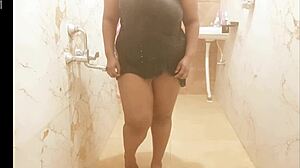 😏 sneaky horny milf pops out those massive tits just for you.