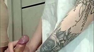 Stepmom's Friend Grabs My Dick For Wild House Party Handjob Jerk Off!