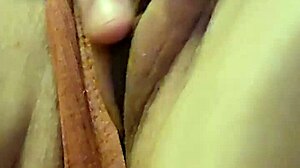 PANTIES STRETCHED TIGHT OVER VIBRATOR ORGASMS