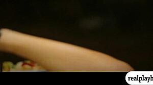 pretty brunette babes spread shaved pussies for mutual fingering licking oral masturbation lesbian delight 👯‍♀️💦👅