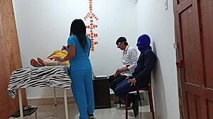 imagine us four patients fucking wildly in the doctor's office homemade roleplay