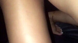 Married slut discovers huge cock at swingers gloryhole house