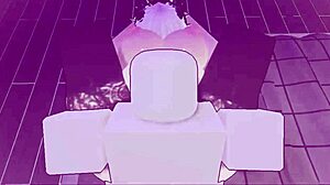 goth mommy slut bends over wet pussy for rough doggystyle assfucking in street apartment roblox fantasy