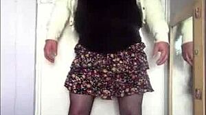 i'm your bisexual crossdressing sissy guzzling pee taste nonstop swallowing my own load part 2